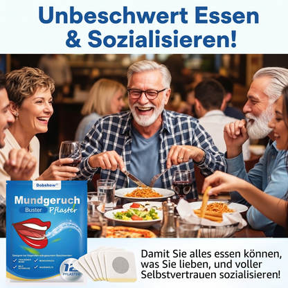 🎉Sonderrabatt für begrenzte Zeit-Dobshow® Mundgeruch-Buster-Pflaster-Reguliert die Darmflora und beseitigt Mundgeruch.-Don’t Miss Out🔥