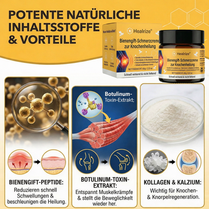 🐝Healrize® Bienengift-Creme – Chronische Gelenkschmerzen schnell beenden-Z