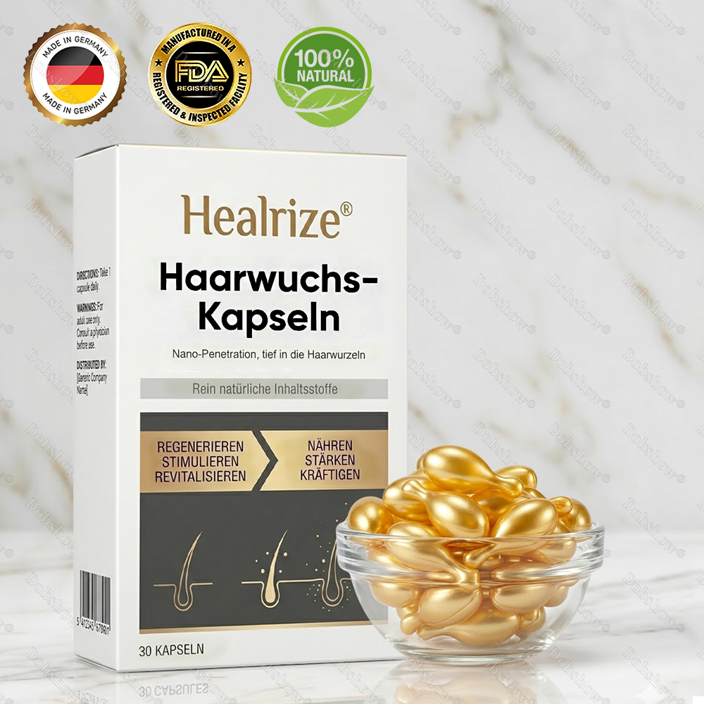 🔥Bestseller🔥Healrize®  Haarwuchs-Kapseln - Nanodurchdringung, tief in die Haarwurzeln 🎉 Zeitlich begrenzter Sonderrabatt