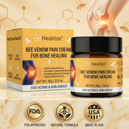 🐝Healrize® Bienengift-Creme – Chronische Gelenkschmerzen schnell beenden-Z