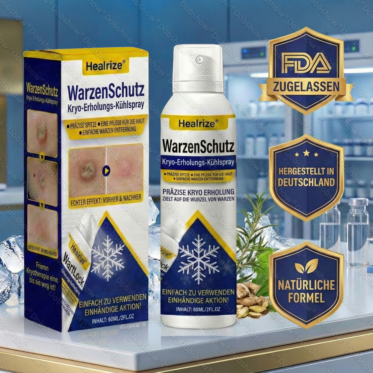 🔥Bestseller🔥Healrize® WartLock Kryo-Recovery Kühlspray🎉 Zeitlich begrenzter Sonderrabatt