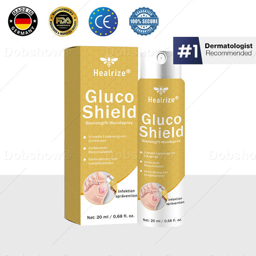 🔥Bestseller🔥Healrize® GlucoShield Bienengift-Wundspray🎉 Zeitlich begrenzter Sonderrabatt
