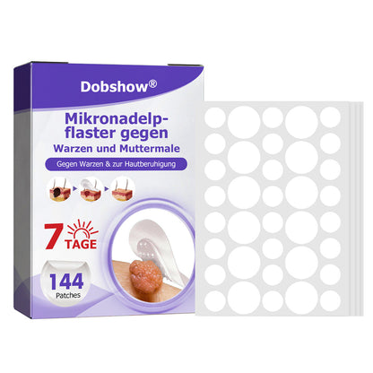 ⭐Dobshow® Mikronadelpflaster gegen Warzen und Muttermale