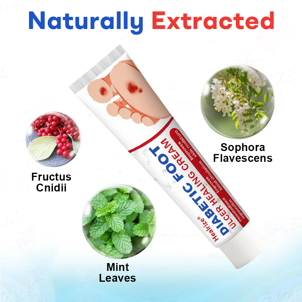 Healrize® Heilcreme für diabetische Fußgeschwüre