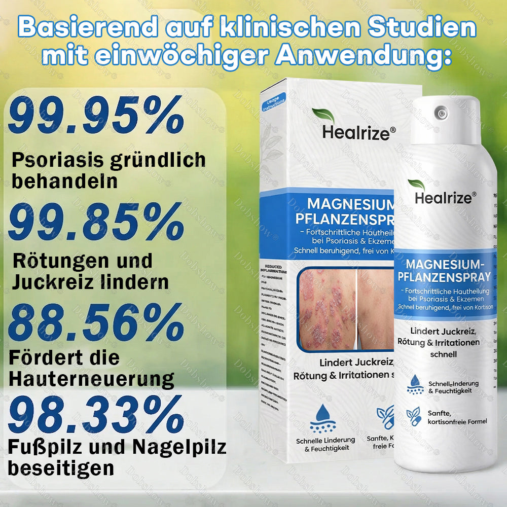 ✅DE 𝐎𝐟𝐟𝐢𝐜𝐢𝐚𝐥  𝐒𝐭𝐨𝐫𝐞 | Healrize® Magnesium Botanical Spray – Fortschrittliche Hautregeneration bei Psoriasis & Ekzemen | Schnelle Linderung, steroidfrei🌿