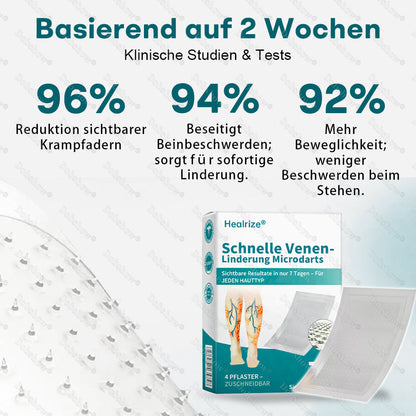 👨‍⚕️✅Healrize® Schnelle Venen-Linderung Microdarts | Sichtbare Resultate in nur 7 Tagen – Für JEDEN HAUTTYP ✨