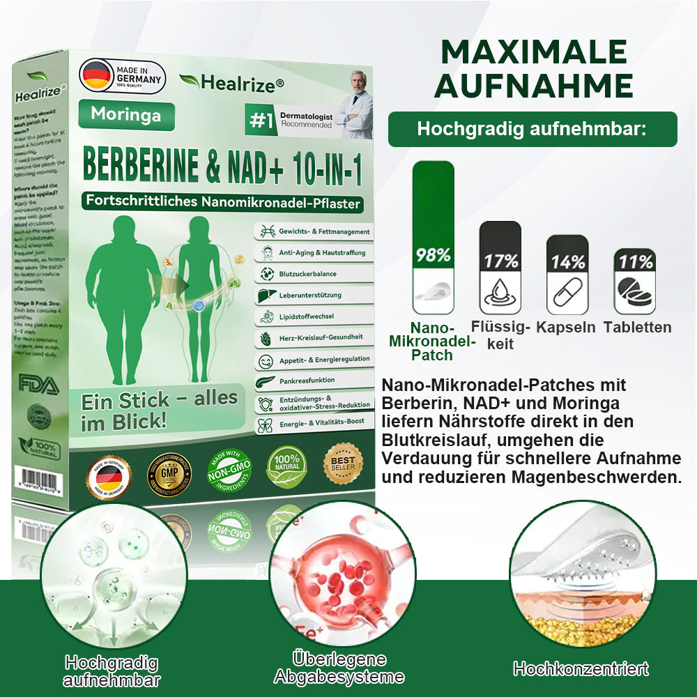 💗DE 𝐎𝐟𝐟𝐢𝐜𝐢𝐚𝐥  𝐒𝐭𝐨𝐫𝐞 | 🧑‍⚕️🩺 Healrize® 𝙈𝙤𝙧𝙞𝙣𝙜𝙖 𝗕𝗲𝗿𝗯𝗲𝗿𝙞𝙣×  𝙉𝘼𝐃+ 𝟏𝟎-𝐢𝐧-𝟏 𝙁𝙤𝙧𝙩𝙨𝙘𝙝𝙧𝙞𝙩𝙩𝙡𝙞𝐜𝐡𝐞𝐬  𝙉𝙖𝙣𝙤𝙢𝙞𝙠𝙧𝙤𝙣𝙖𝐝𝐞𝐥-𝐏𝐟𝐥𝐚𝙨𝙩𝙚𝙧 — Einmal täglich. Sichtbare Ergebnisse in 7 Tagen.