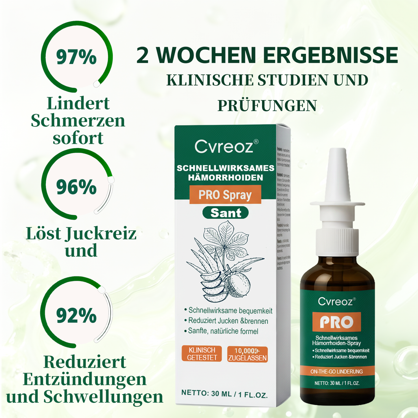 🎄Weihnachts-Sale |Cvreoz® SCHNELLWIRKSAMES HÄMORRHOIDEN-PRO SPRAY