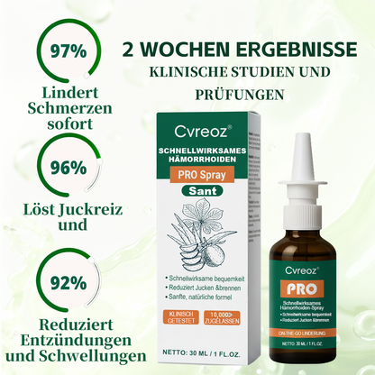 🎄Weihnachts-Sale |Cvreoz® SCHNELLWIRKSAMES HÄMORRHOIDEN-PRO SPRAY