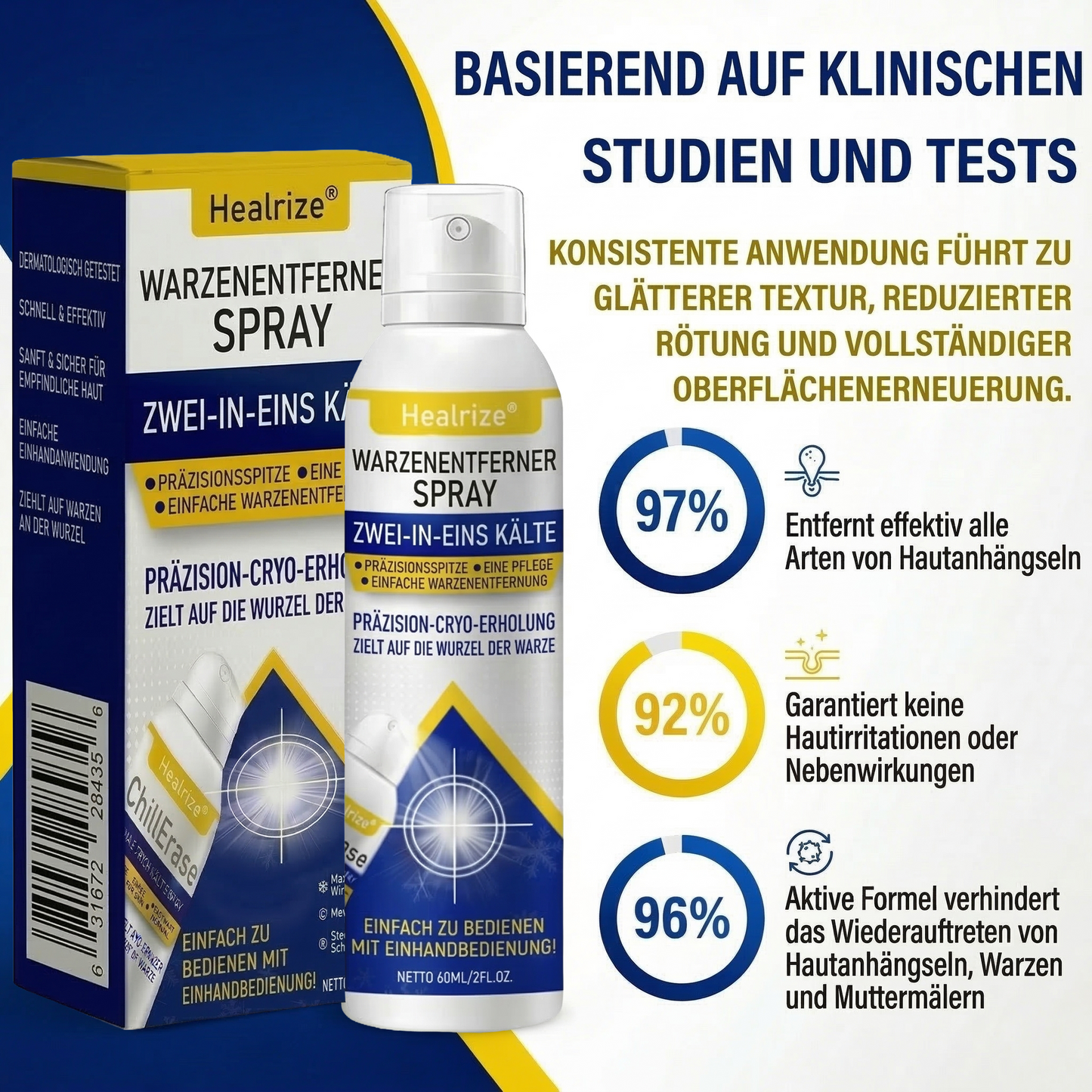 Healrize® Kälte-Spray zur Warzen-Erneuerung &amp; Korrektur——Z