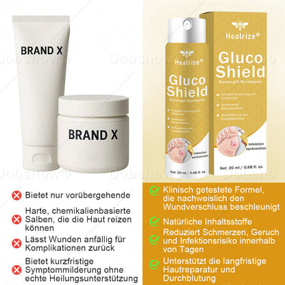 🔥Bestseller🔥Healrize® GlucoShield Bienengift-Wundspray🎉 Zeitlich begrenzter Sonderrabatt