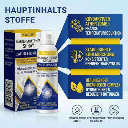 Healrize® Kälte-Spray zur Warzen-Erneuerung &amp; Korrektur——Z