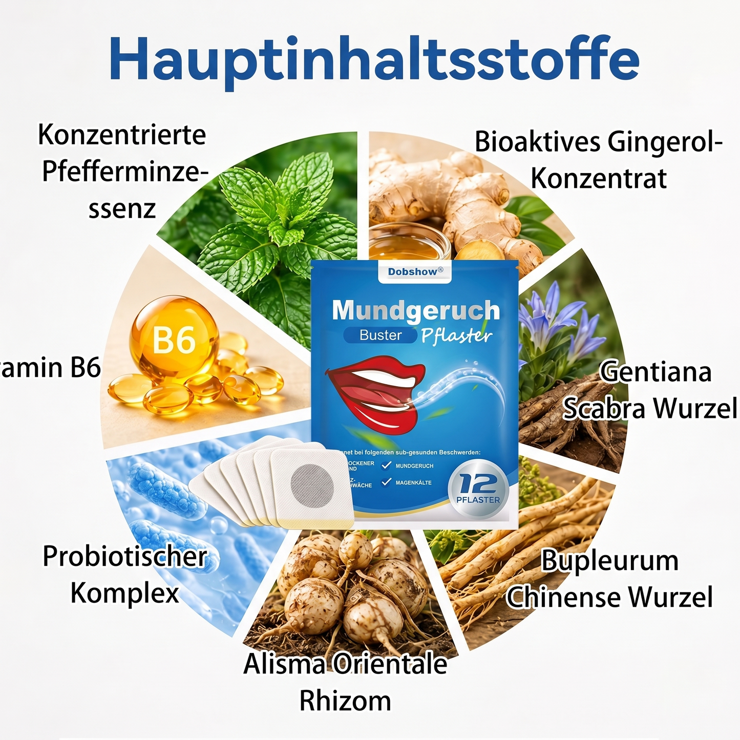 🎉Sonderrabatt für begrenzte Zeit-Dobshow® Mundgeruch-Buster-Pflaster-Reguliert die Darmflora und beseitigt Mundgeruch.-Don’t Miss Out🔥