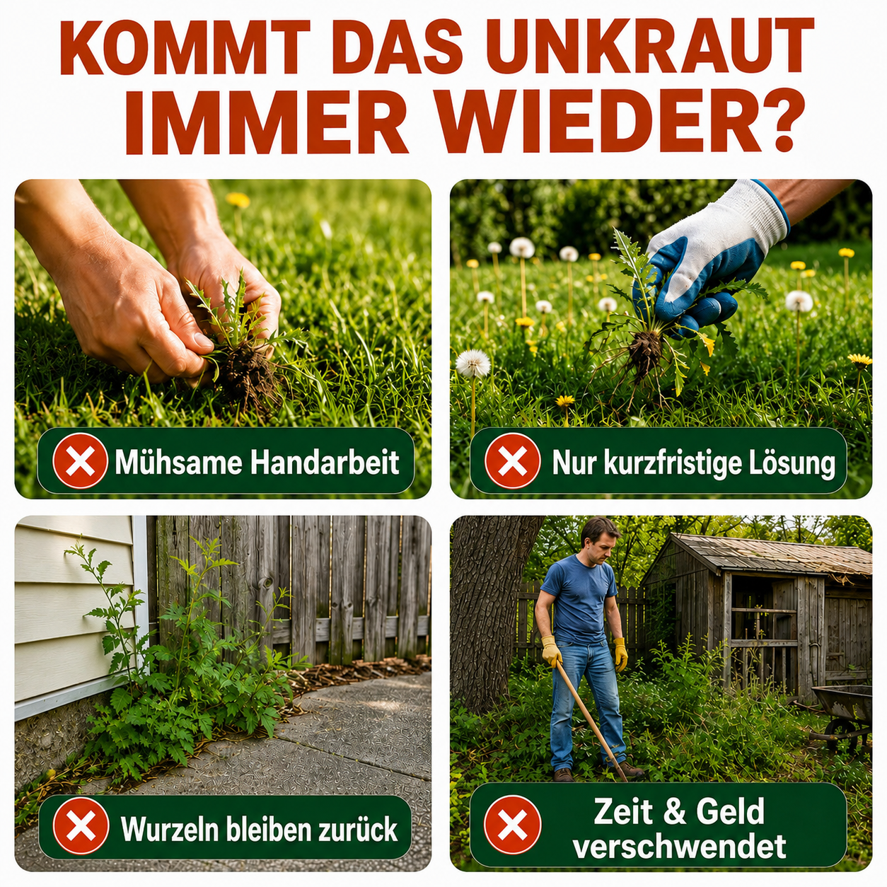 🏆 𝙊𝙛𝙛𝙞𝙯𝙞𝙚𝙡𝙡𝙚𝙧 𝙎𝙝𝙤𝙥 | Healrize® 2-in-1 Maximalstärke Herbizid : Schnelle Wirkung gegen glyphosatresistente Unkräuter