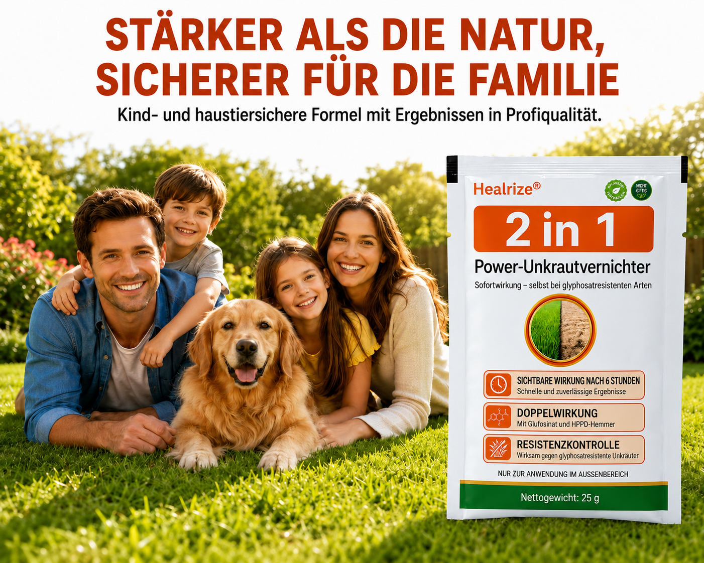 🏆 𝙊𝙛𝙛𝙞𝙯𝙞𝙚𝙡𝙡𝙚𝙧 𝙎𝙝𝙤𝙥 | Healrize® 2-in-1 Maximalstärke Herbizid : Schnelle Wirkung gegen glyphosatresistente Unkräuter