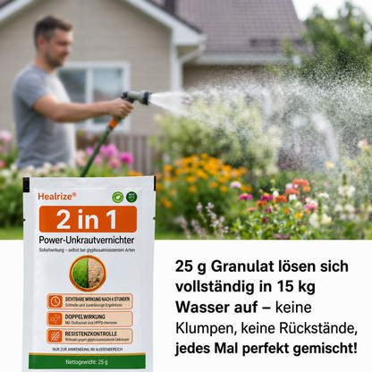 🏆 𝙊𝙛𝙛𝙞𝙯𝙞𝙚𝙡𝙡𝙚𝙧 𝙎𝙝𝙤𝙥 | Healrize® 2-in-1 Maximalstärke Herbizid : Schnelle Wirkung gegen glyphosatresistente Unkräuter