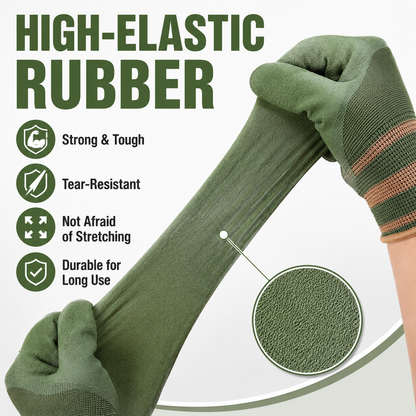 🍂Sfrcord® Heavy-Duty Waterproof Gardening & Work Gloves with Anti-Slip Rubber Grip