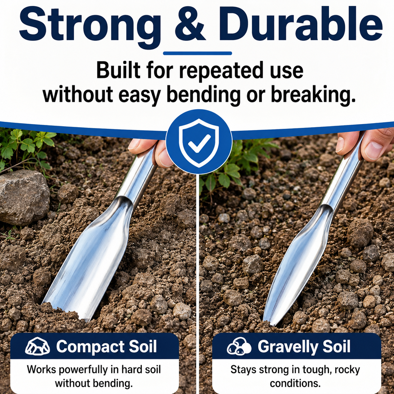 🍂MCOIKY® Stainless Steel Garden Digging & Transplanting Tool Set
