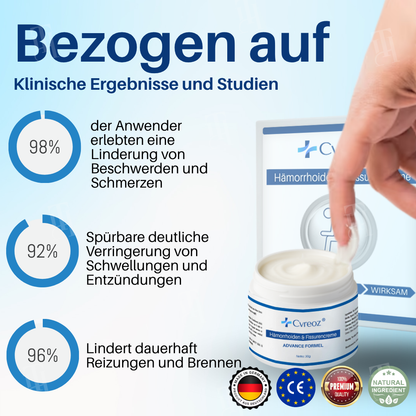 🎉Frohes Neues Jahr!  | ❄️Cvreoz® Hämorrhoiden & Fissurencreme✨
