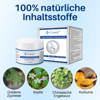 🎁 Exklusives Online-Angebot | Cvreoz® Hämorrhoiden & Fissurencreme