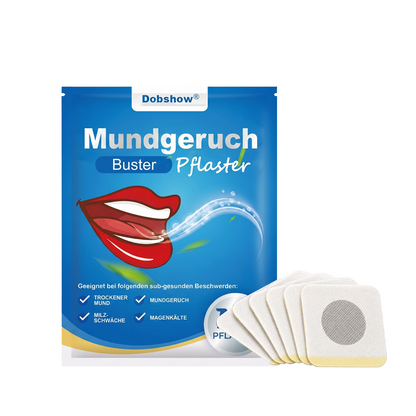 🎉Sonderrabatt für begrenzte Zeit-Dobshow® Mundgeruch-Buster-Pflaster-Reguliert die Darmflora und beseitigt Mundgeruch.-Don’t Miss Out🔥